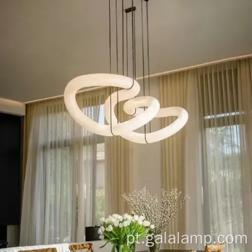 Luz pendente de mármore espanhol moderno